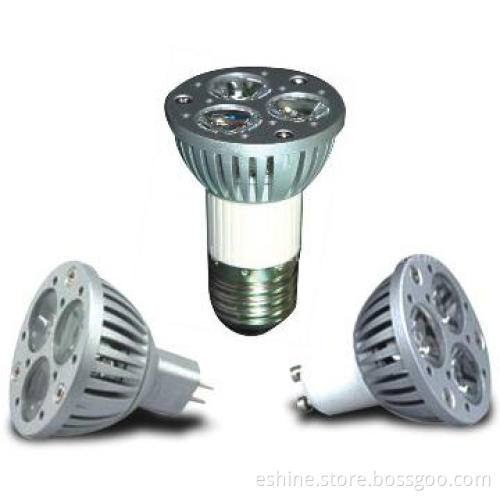 7w12W E27/gu10 LED Spotlight/high power